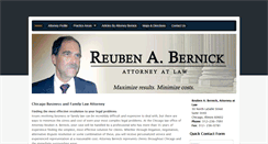Desktop Screenshot of bernicklaw.net